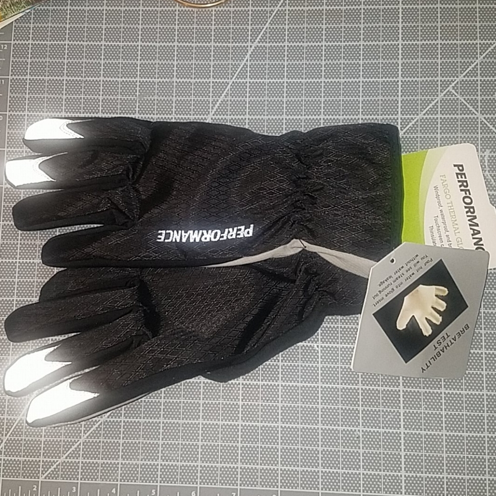 Thermal winter cycling Gloves mens size medium